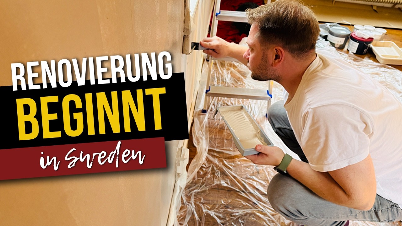Renovierung beginnt in Schweden – Unser Schwedenhaus