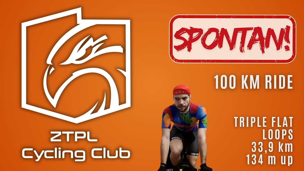 SETA W PIĄTUNIO! | Triple Flat Loops - ZTPL.CC Coffee Ride 100 km