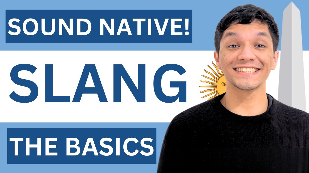 Argentine Spanish Slang - Words You’ll Hear Day 1 - Argentinian Spanish for beginners