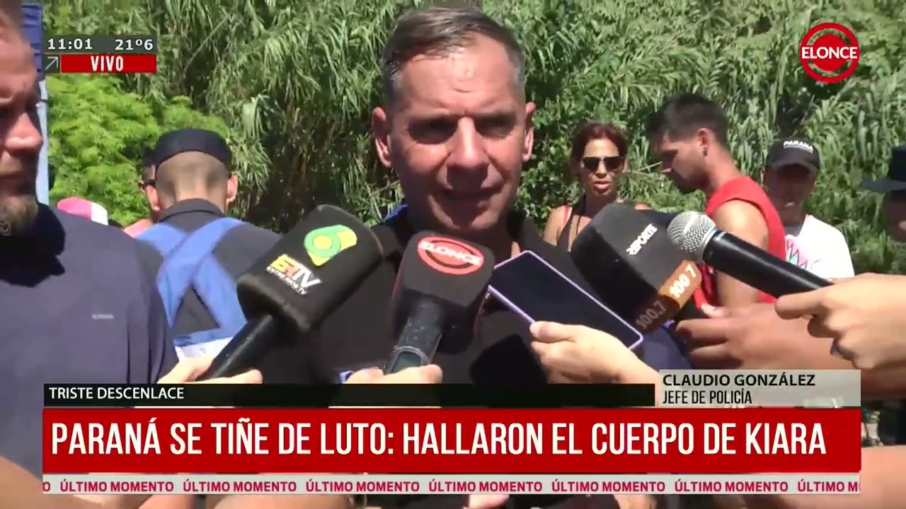 Hallaron el cuerpo de Kiara, la niña que era intensamente buscada-ELONCE-21/02/2026