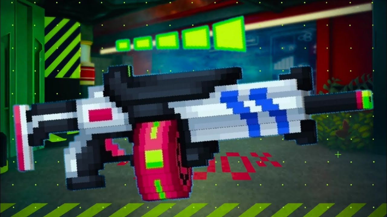 Pixel Gun 3D - Геймплей Hexrunner