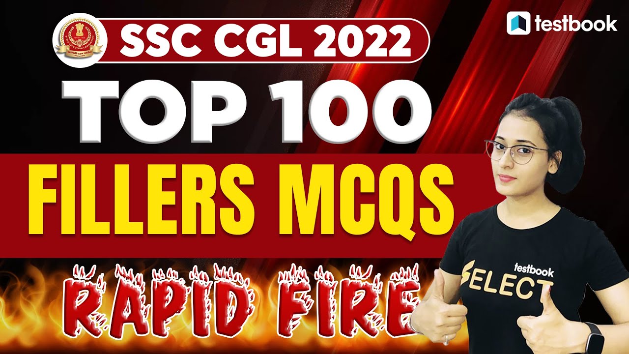 SSC CGL English Classes 2022 | Top 100 Fillers in English for SSC CGL Tier 1 | Ananya Ma'am