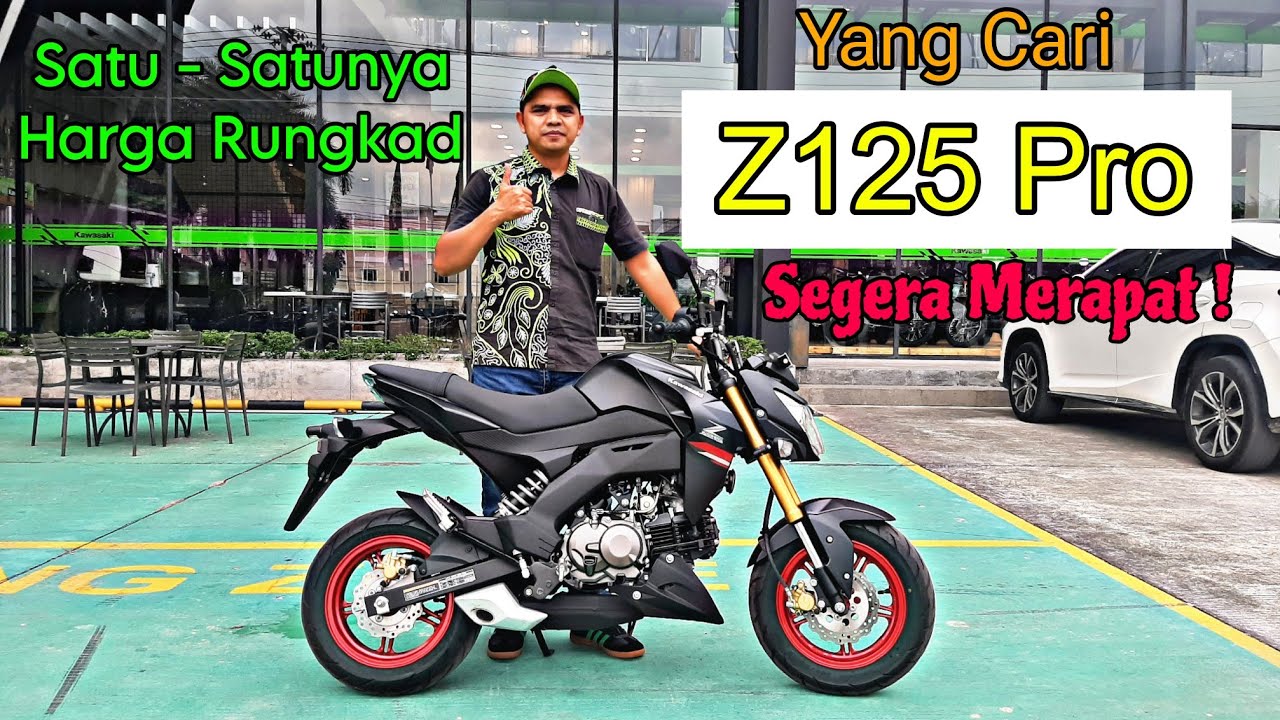 Z125 Pro, Dijual Dengan Harga Second. Hanya Ada 1 Unit. Langsung Aja Dipesan.