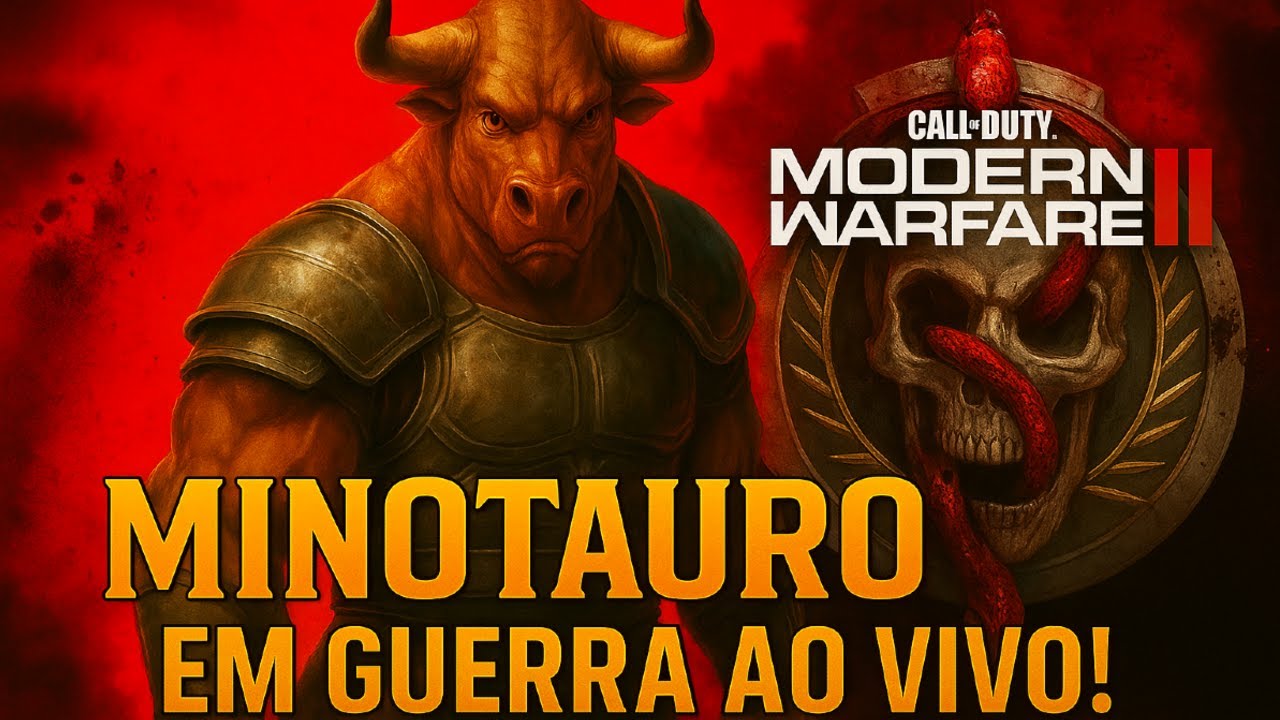 Live ao Vivo com Minotauro -  Modern Warfare 3 , Minotauro Games Oficial