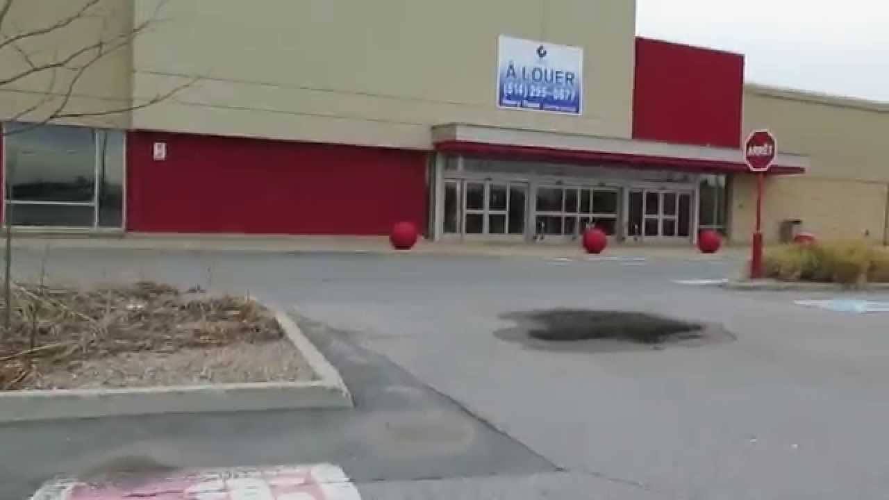 Exploring Abandoned Target Store in Gatineau Quebec
