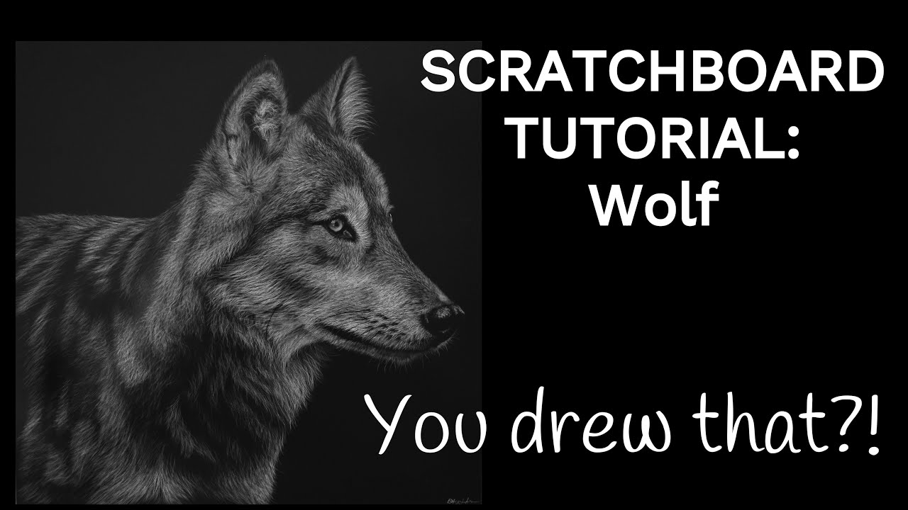 Scratchboard Timelapse: FULL VIDEO with commentary
