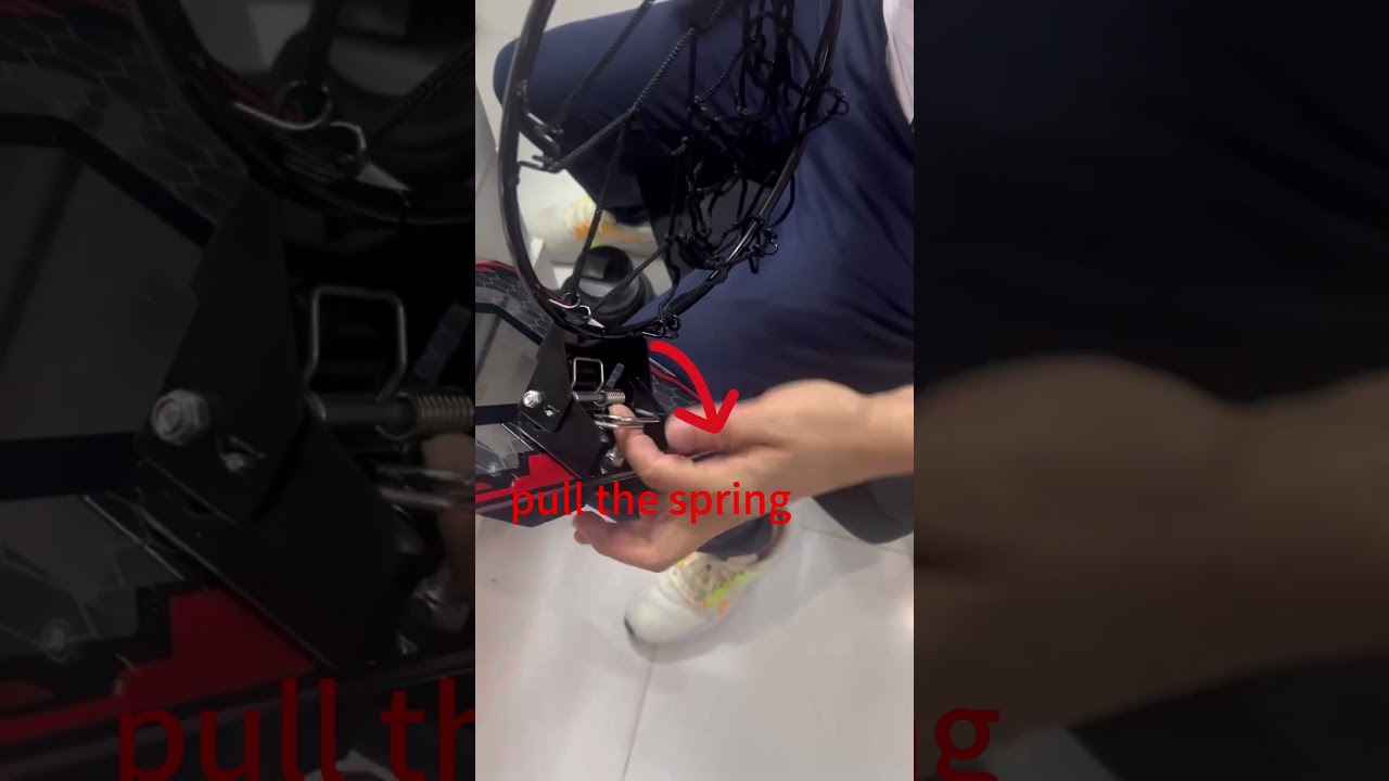 How to fold Eaglestone mini basketball hoop