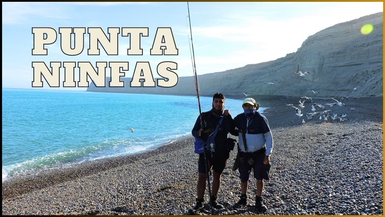 Pesca en PUNTA NINFAS - Patagonia Argentina - Chubut -