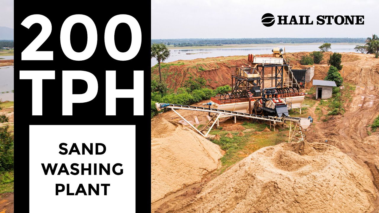 Hailstone - 200 TPH Sand Washing Plant