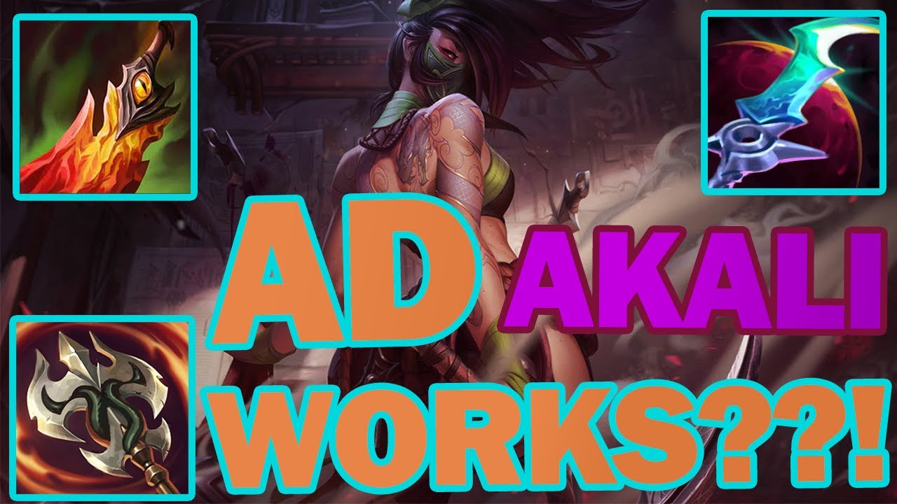 Does AD Akali ACTUALLY work??!!