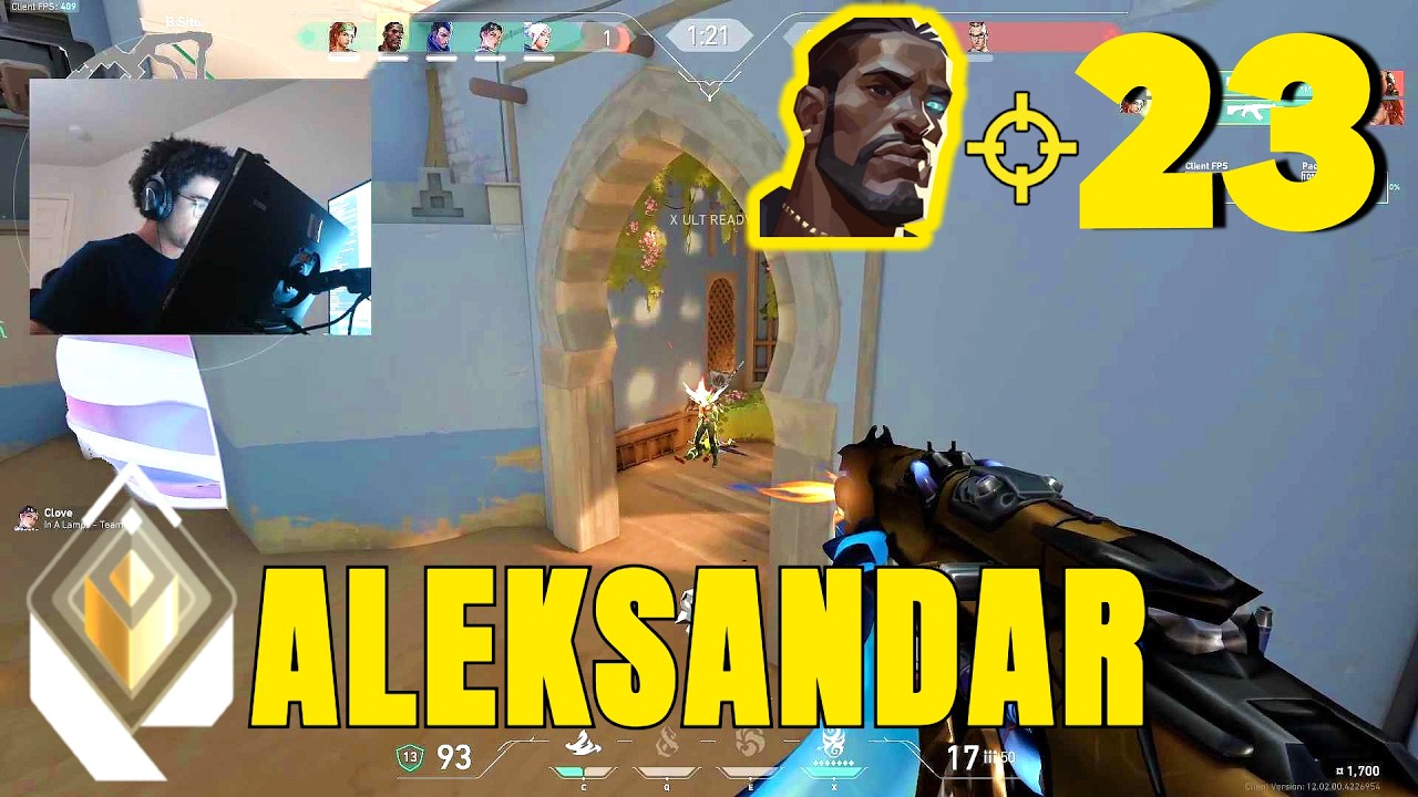 66% HS PERCENTAGE IS CRAZY IN RADIANT - ALEKSANDAR [NA] #MatchMVP