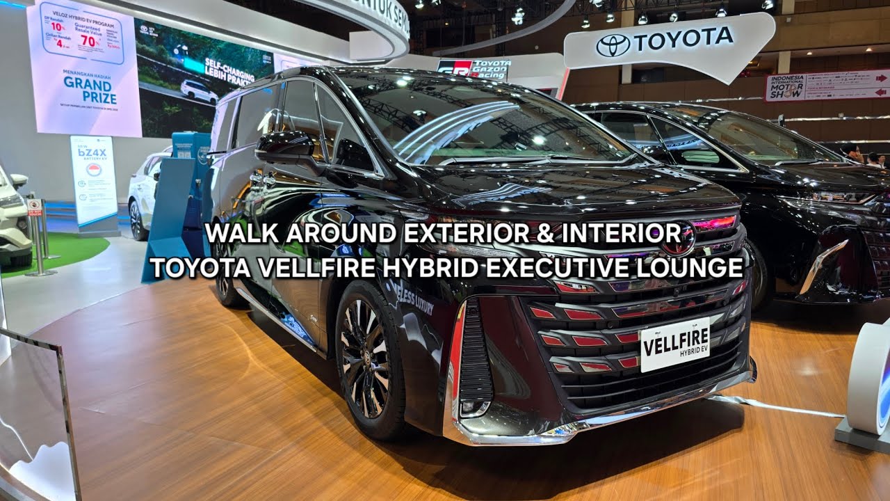 WALK AROUND EXTERIOR & INTERIOR TOYOTA VELLFIRE HYBRID EXECUTIVE LOUNGE