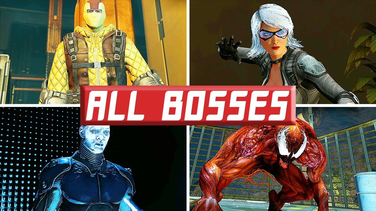 The Amazing Spider-Man 2: (All Bosses)