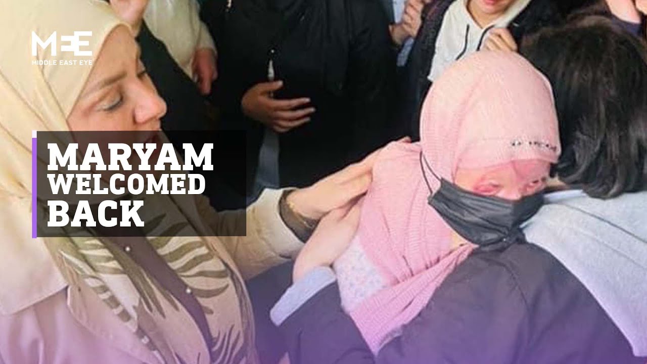 Iraqi teen welcomed back to school after acid attack