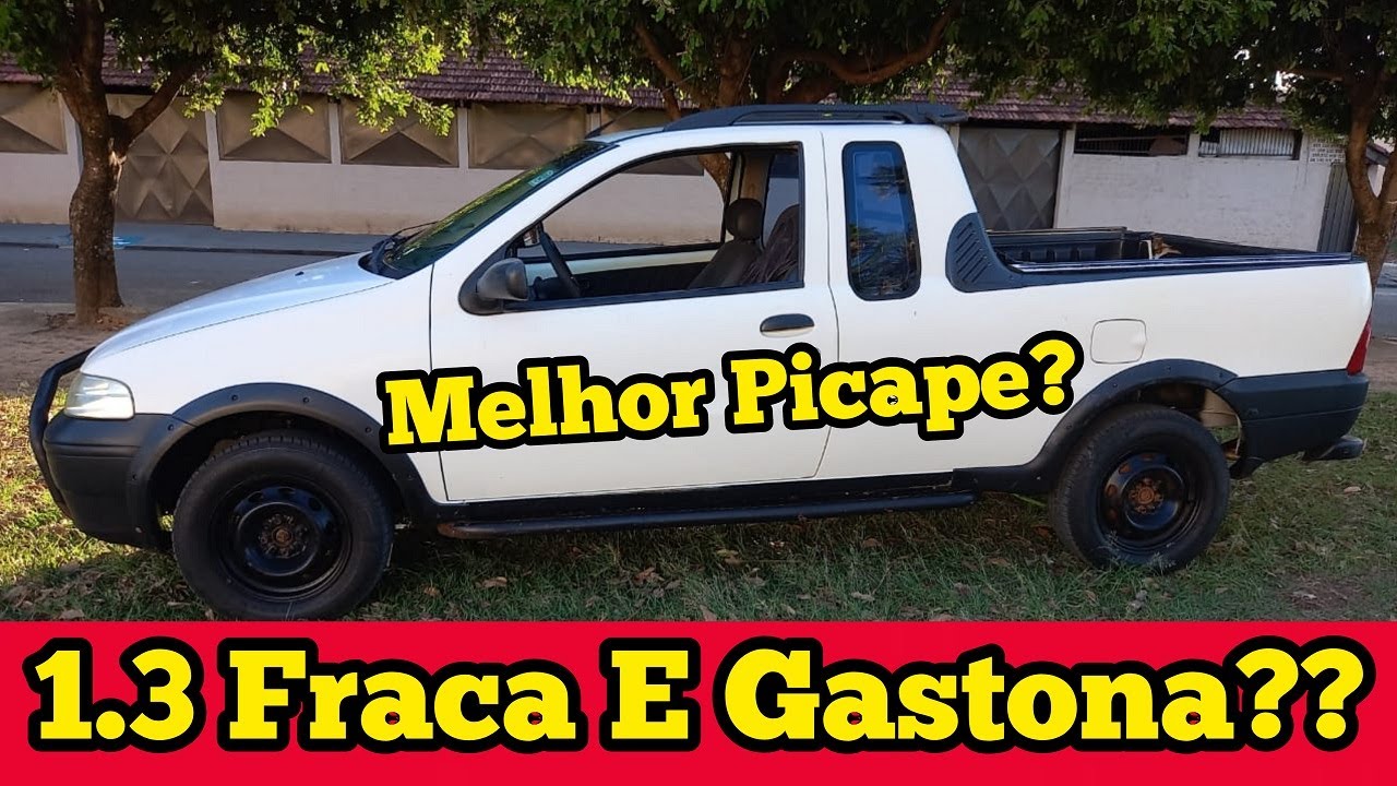 Deixa a Desejar? Avaliação FIAT Strada 1.3 2004/05