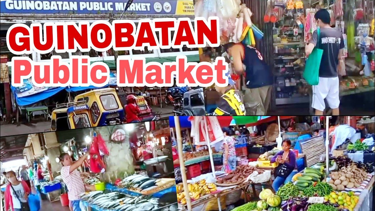 MARKET DAY AT GUINOBATAN PUBLIC MARKET | Lumagavlog