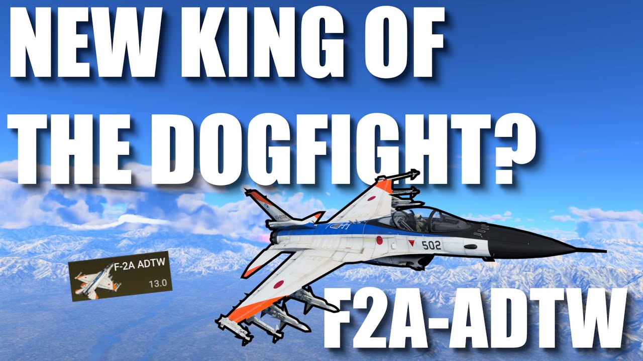 The new KING of the dogfighters? - F2A-ADTW Premium 13.0 in War Thunder