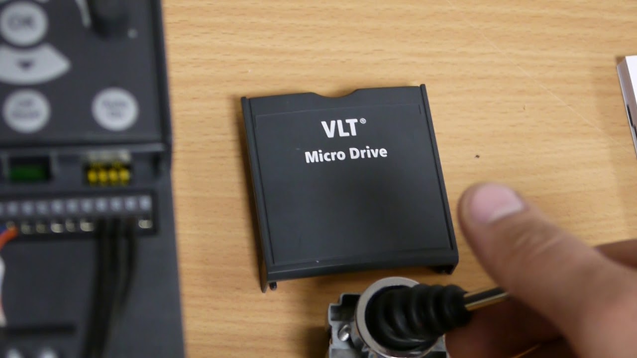 Настройка частотного преобразователя Danfoss VLT Micro Drive FC-51