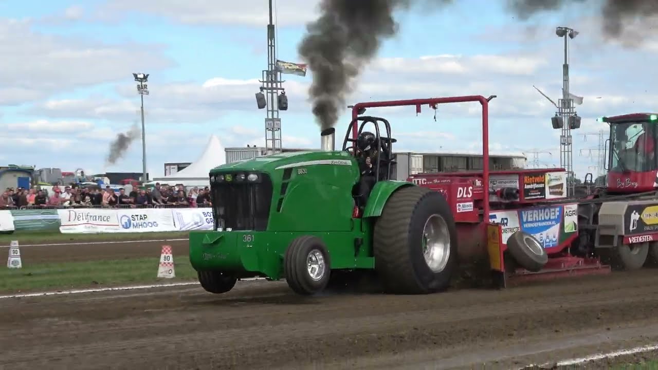 Tractorpulling Halsteren 2025 - 3,6 ton Supersport Beloften.