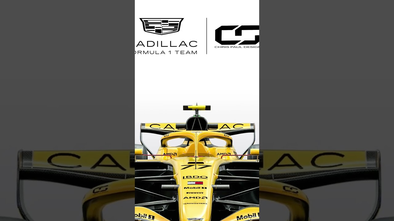 2026 CADILLAC LIVERY?? 😮  #f1technology  #motorsport