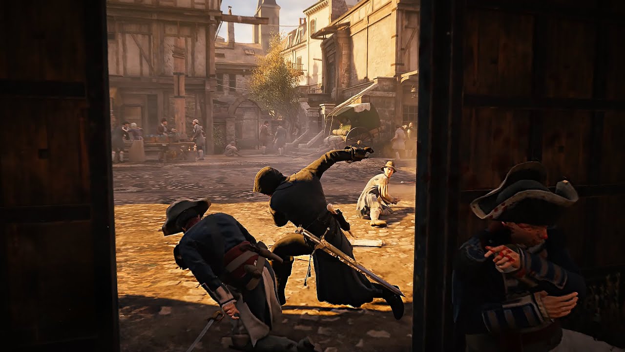 when a pro plays Assassins creed unity (Stealth and Action Gameplay)