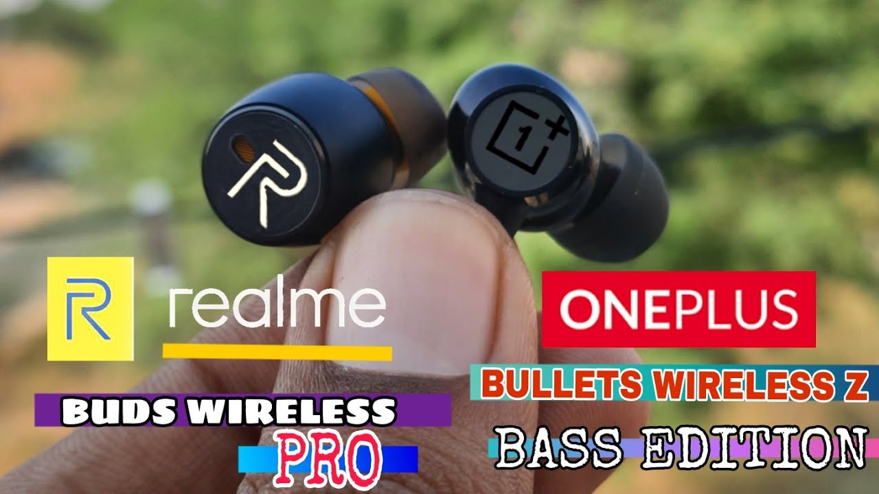 Oneplus Bullets Wireless Z BASS EDITION vs Realme Buds Wireless Pro - Neckband Comparison. Best BASS