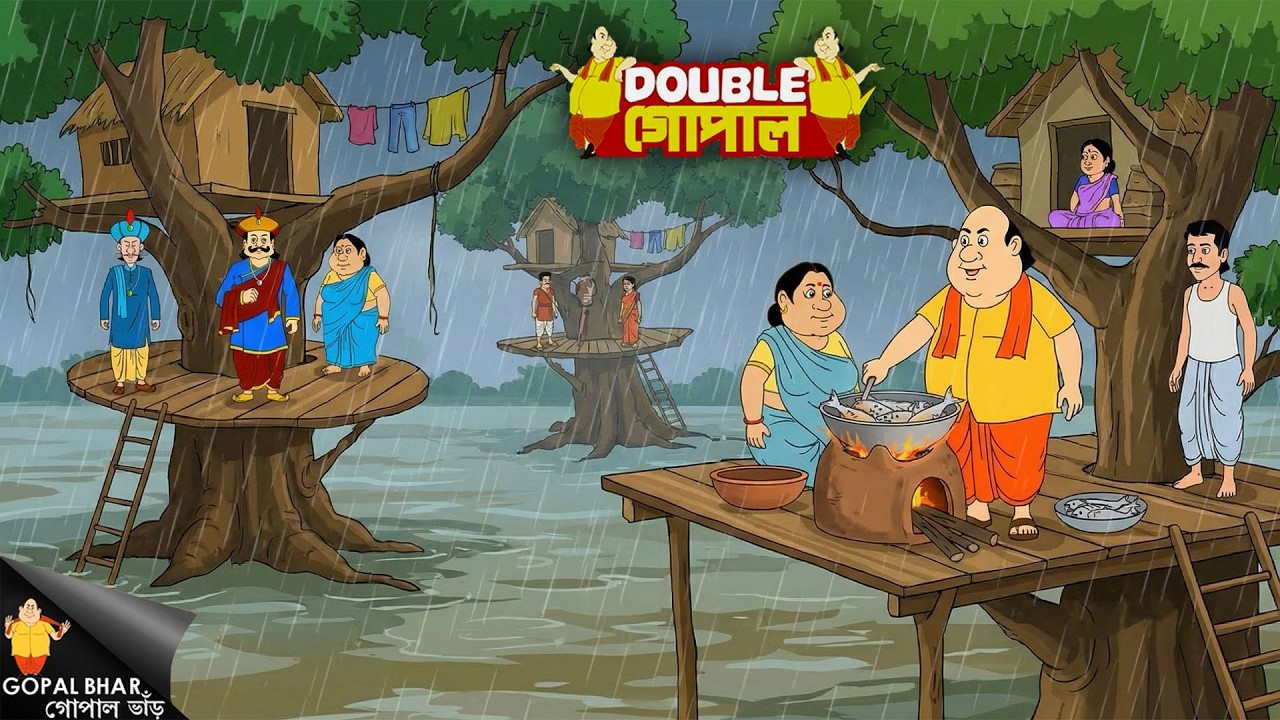 গাছের উপর তৈরি রান্নাঘর, রাজা ও গোপাল দাদার এক অনন্য কীর্তি! | Gopal Bhar | গোপাল ভর | New Episode