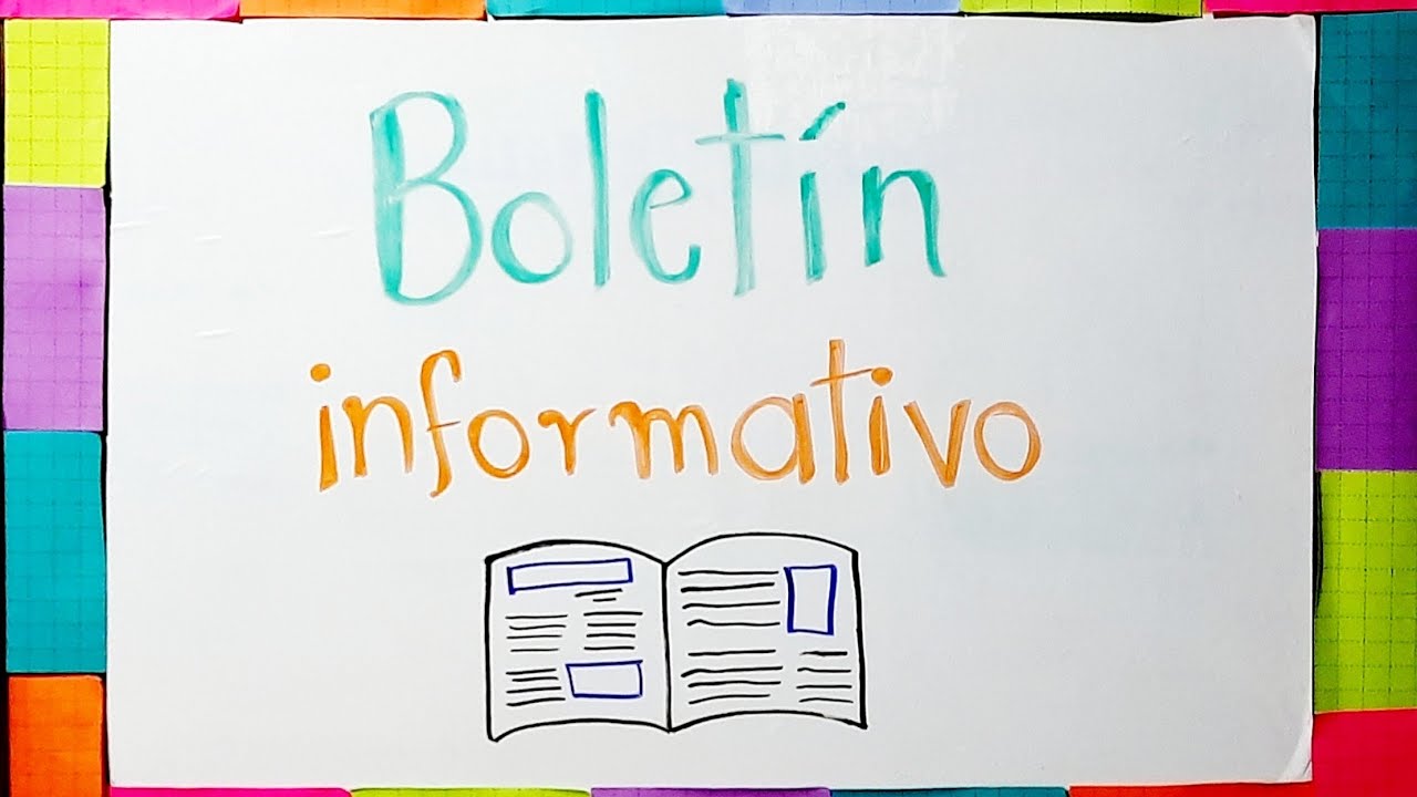 Boletín informativo
