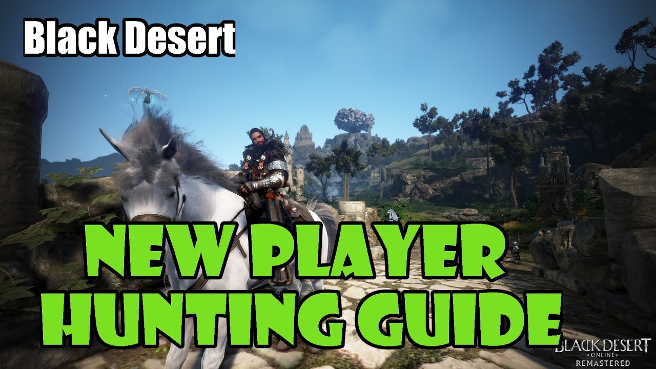 [Black Desert] Beginner/ New Player Hunting Guide