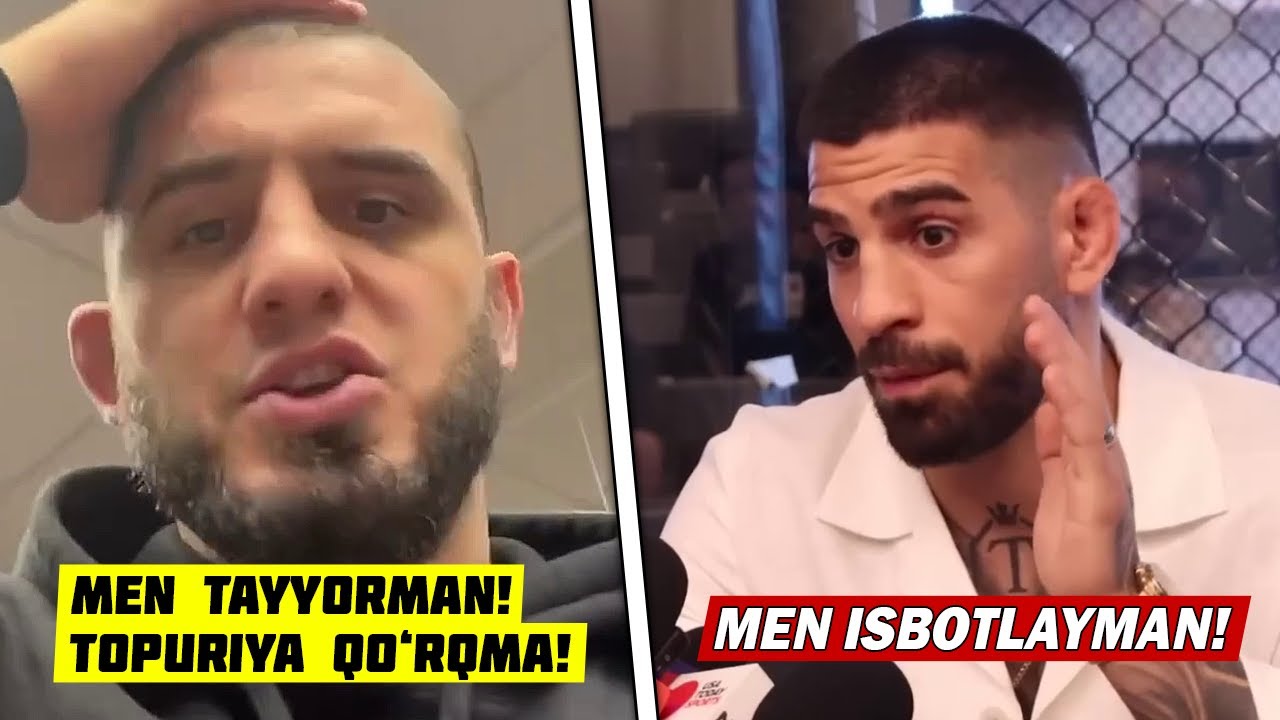 RASMAN! ISLAM MAXACHEV VA ILIYA TOPURIYA O&lsquo;RTASIDA JANG BO&lsquo;LISHI MUMKIN!