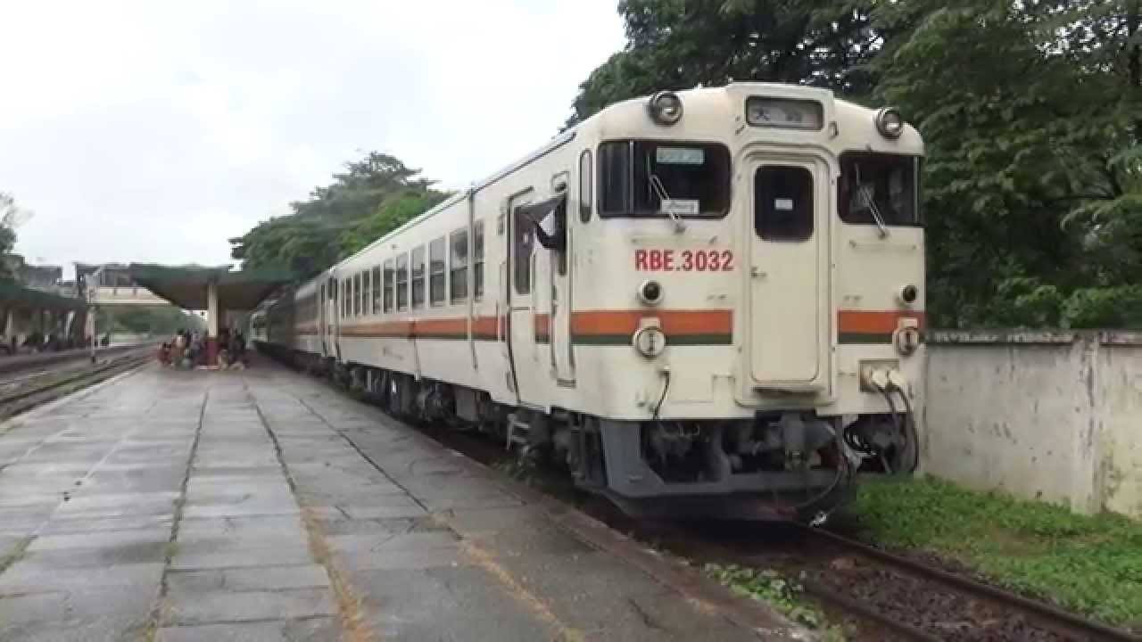 ミャンマー国鉄 元JR東海キハ48　Mahlwagon駅発車