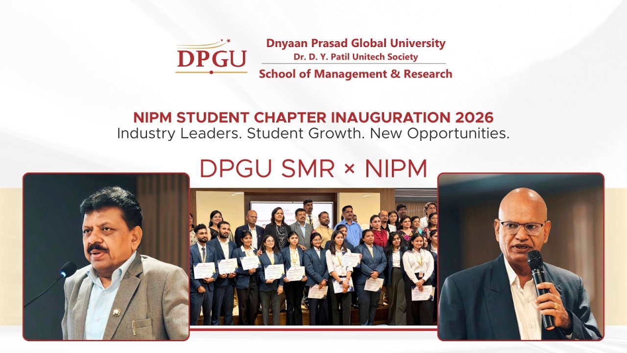 NIPM Student Chapter Inauguration 2026 | Event Highlights & Certificate Distribution