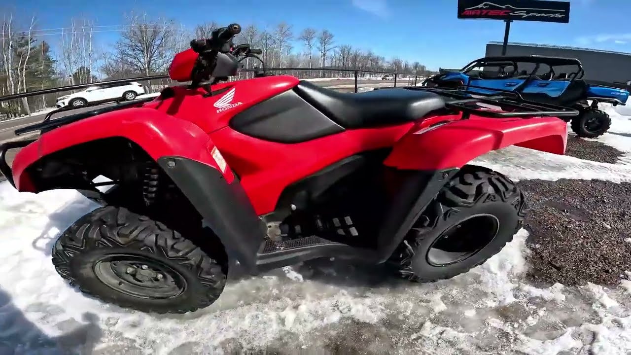 Used 2013 Honda FourTrax Foreman 4X4 ATV For Sale In Birchwood, WI
