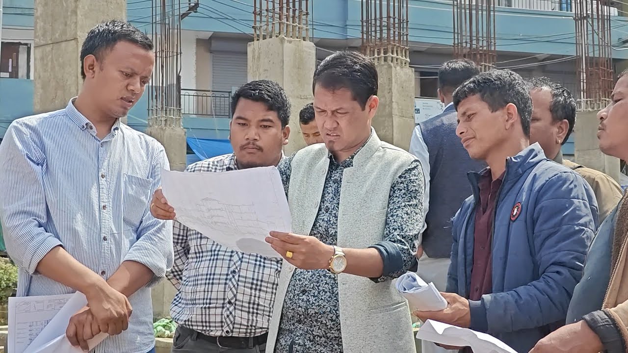 Kmen u MLA Jowai ban iohi ba iaid shait shait ka jingtei Iawmusiang Market Complex