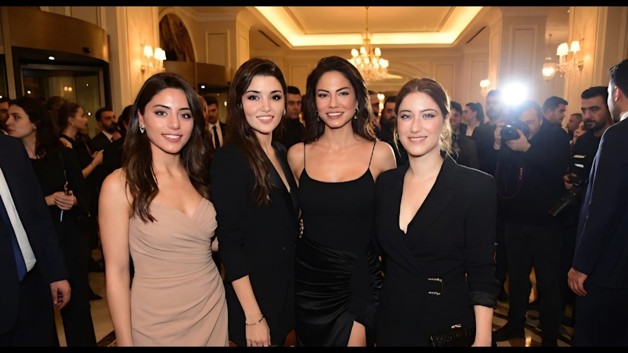 Demet Özdemir, Hande Erçel, Sıla Türkoğlu & Hazal Kaya Vacation Together 