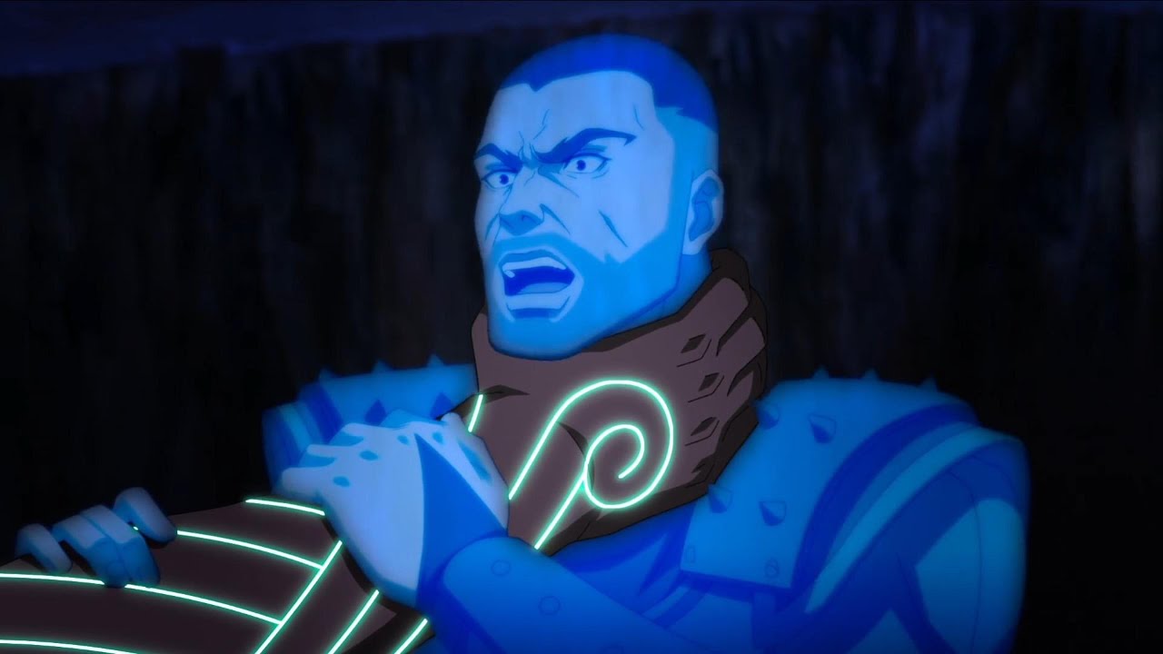 Ares tossed into the Abyss | Blood of Zeus | Netflix