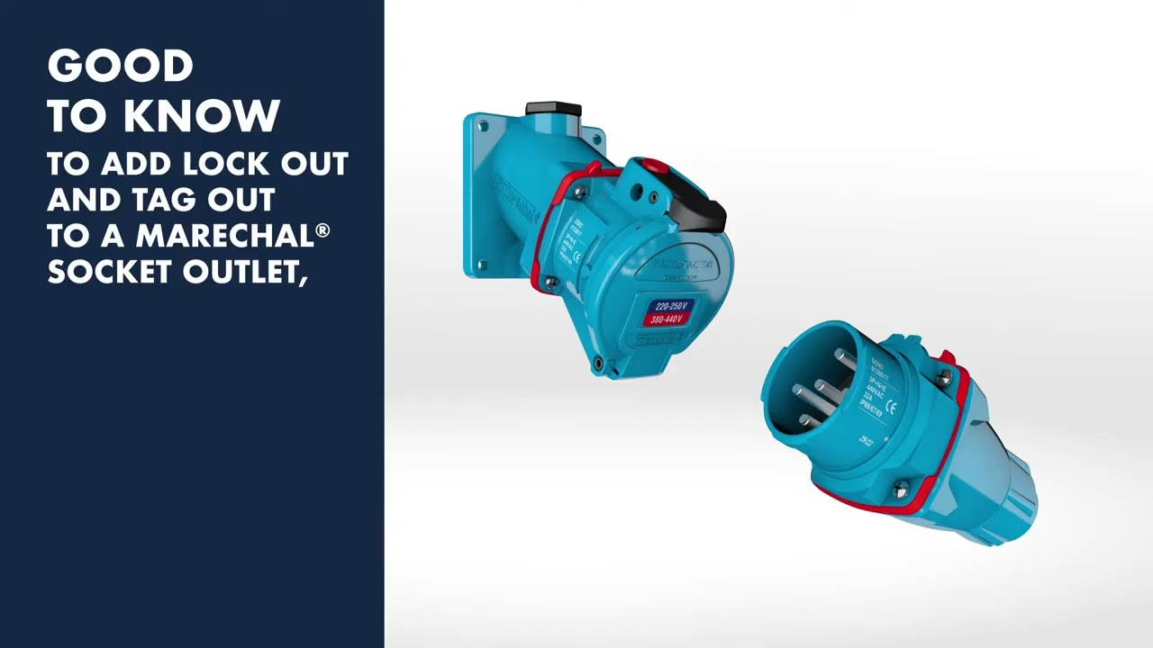 How to Lock Out and Tag Out Socket Outlets | Marechal Electric