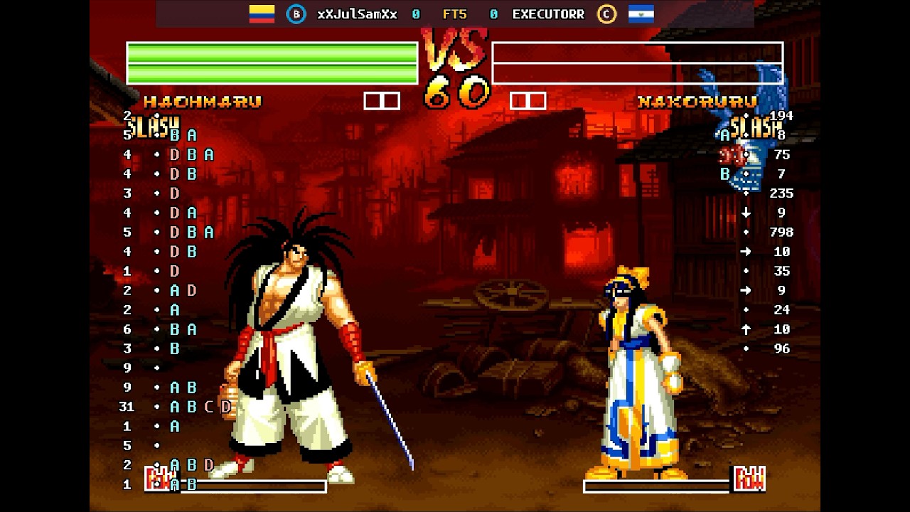 Samurai Shodown IV - 🇨🇴 xXJulSamXx(B) vs 🇸🇻 EXECUTORR(C) | Fightcade (2026-03-02 02:14 UTC)