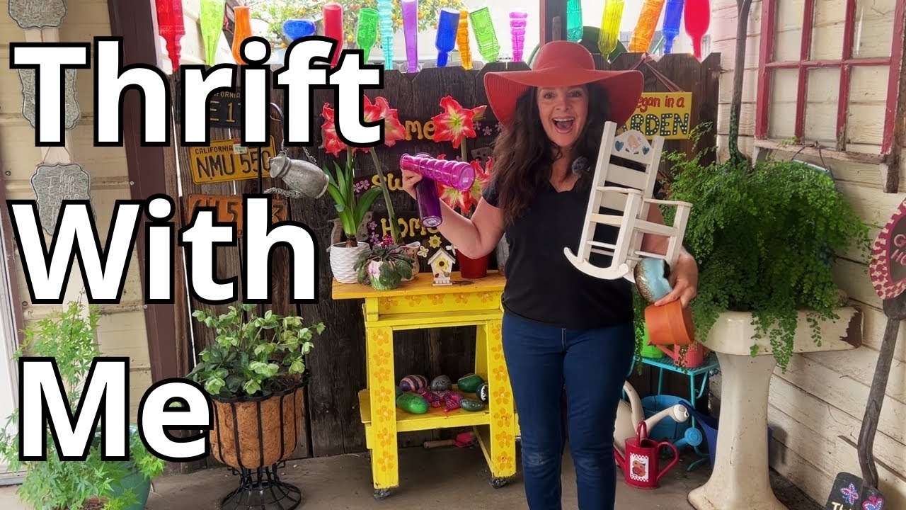 Thrift Shopping For My Garden! (Garden Thrifting)