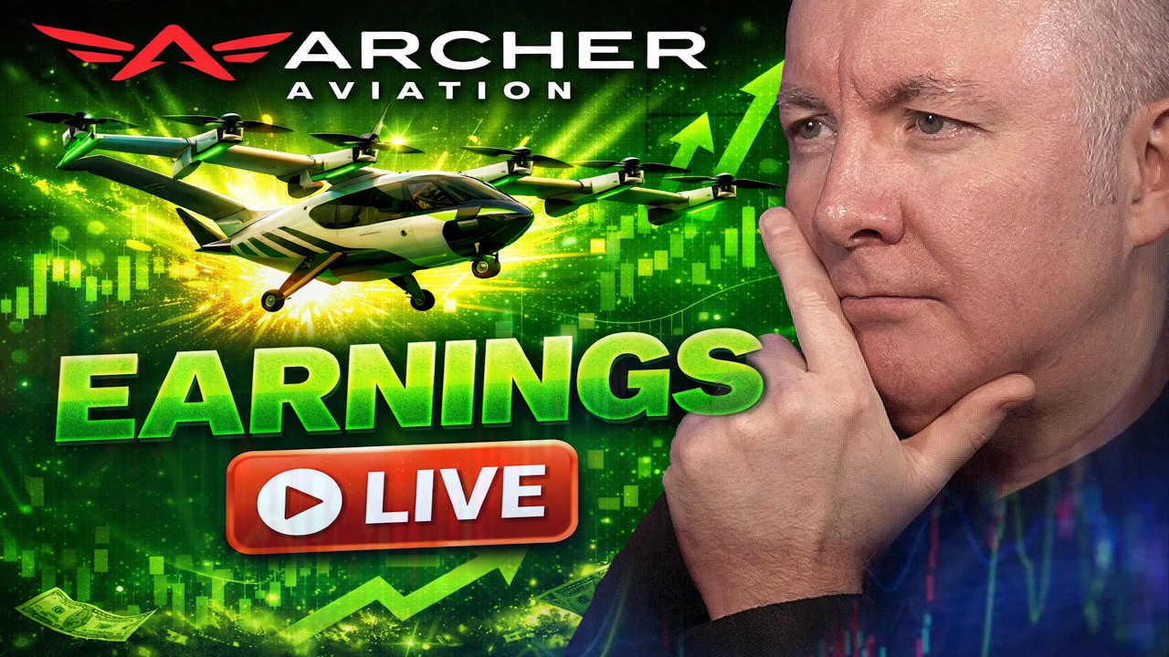🚨 Archer Aviation - ACHR Stock Earnings Tonight? | Martyn Lucas Investor