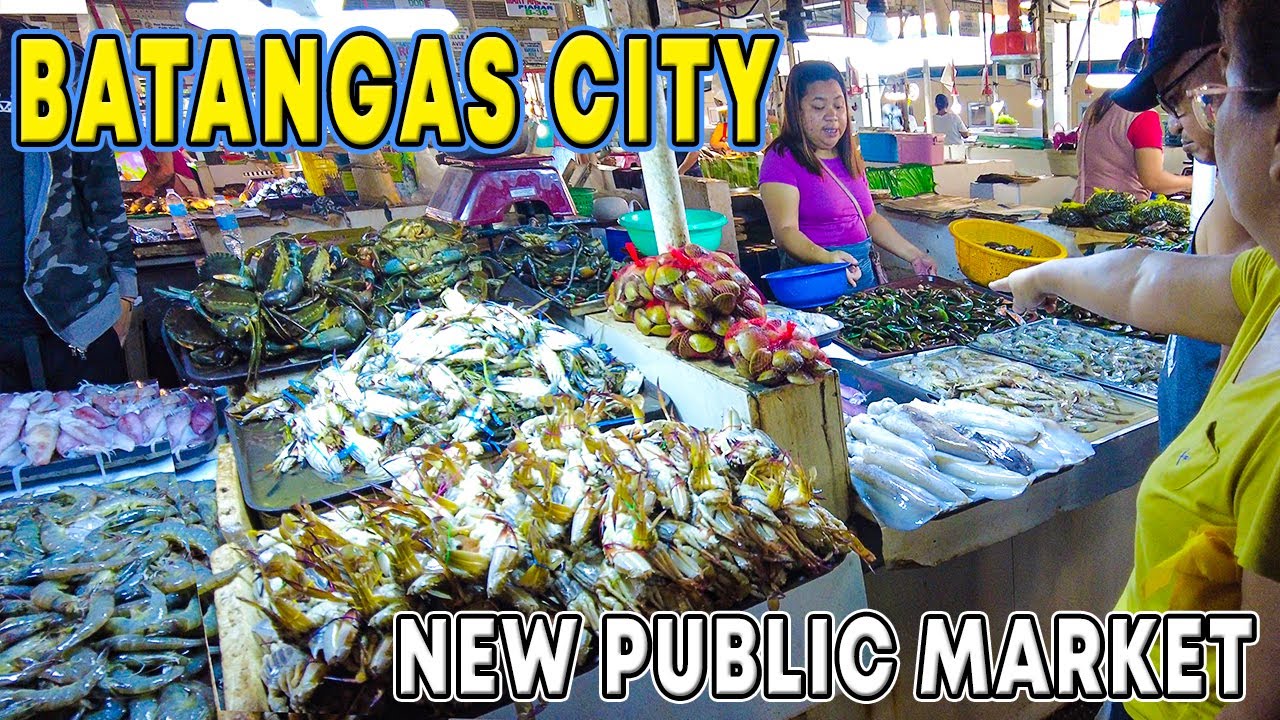 Morning Tour in BATANGAS CITY NEW PUBLIC MARKET |