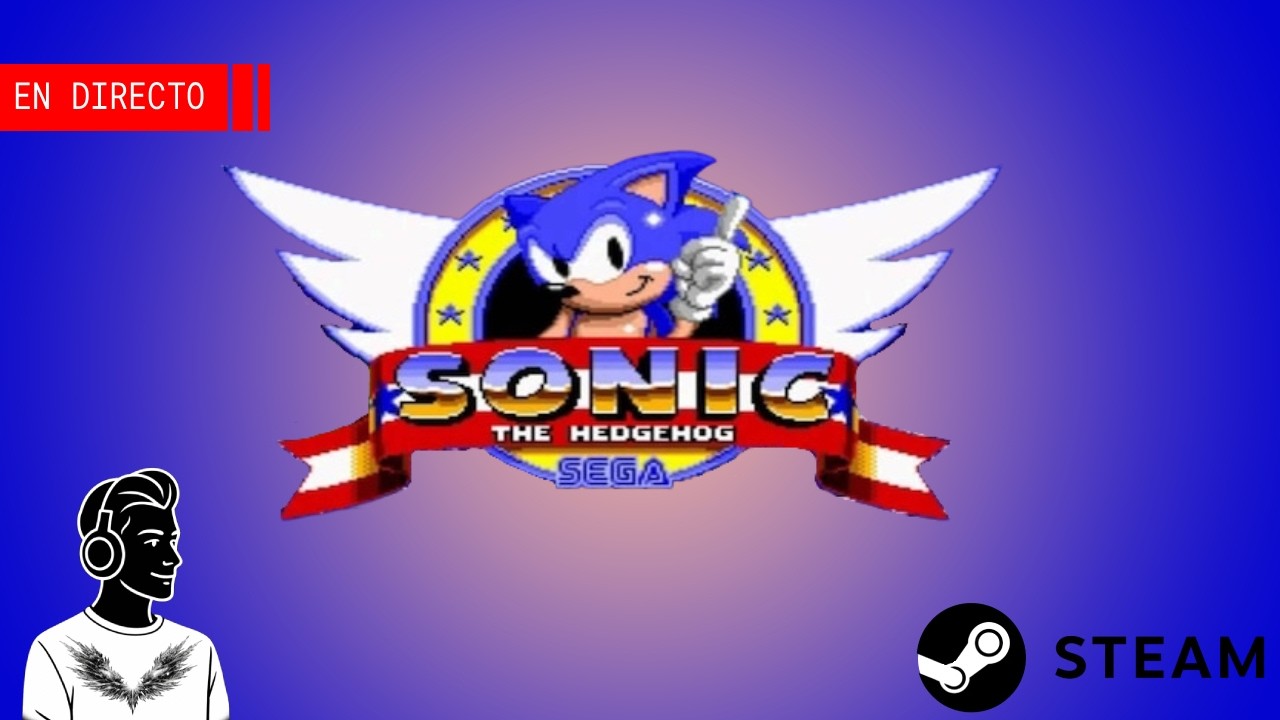 Sonic 1 de steam en directo - (juego completo)