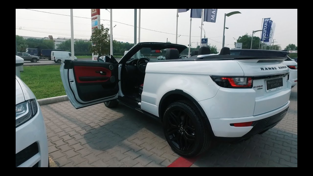Обзор Range Rover Evoque Cabrio .Тест драйв Evoque 2016 Дизель 190 л.с.