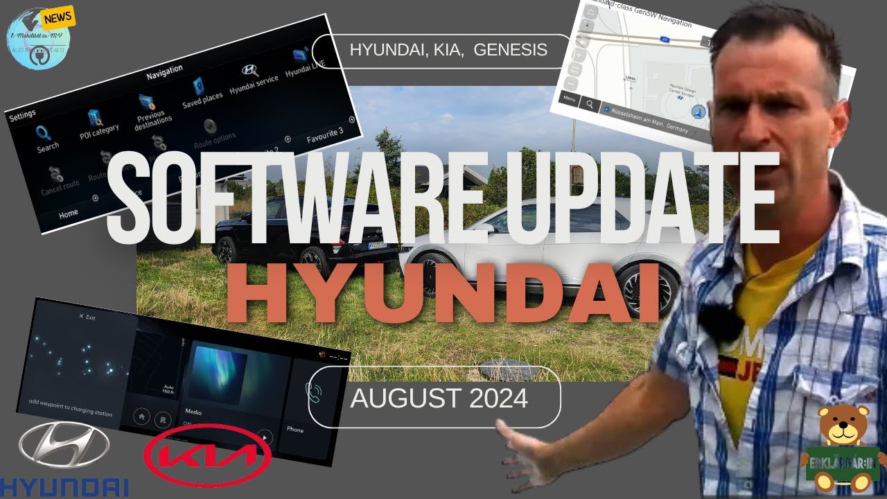 Update der Navi-Software bei Hyundai für alle Modelle, sowie auch für Kia und Genesis