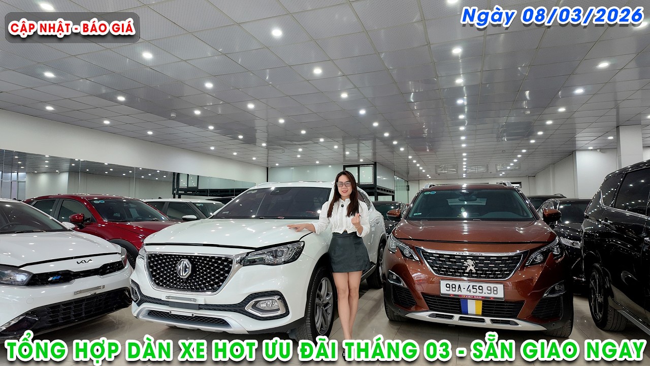 Báo Giá Xe Mới Nhất: Tổng Hợp Dàn Xe HOT Ưu Đãi Tháng 03 Sẵn Giao Ngay Tại Tùng Bách Auto
