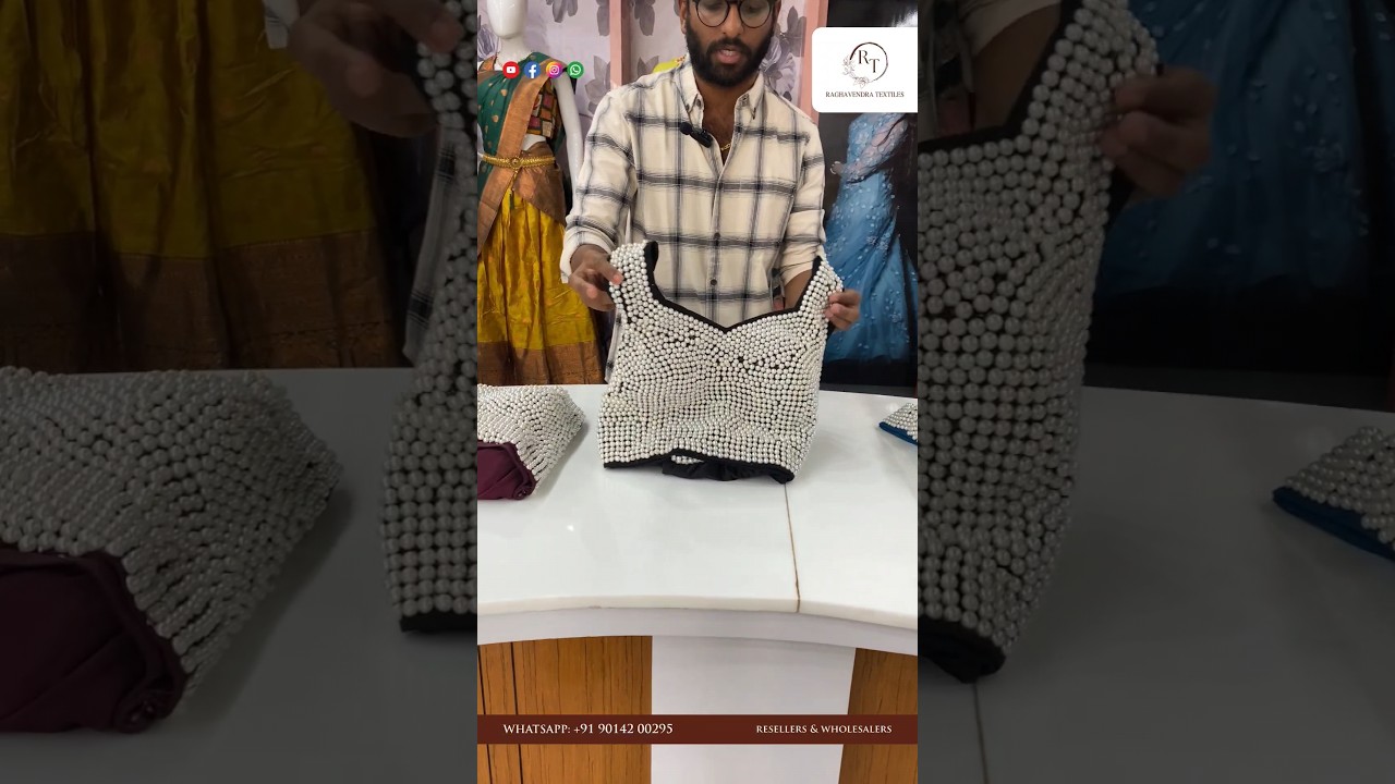 Designed One Minute Saree😍| Raghavendra Textiles #shorts #oneminutesaree #sareecollection #ytshorts