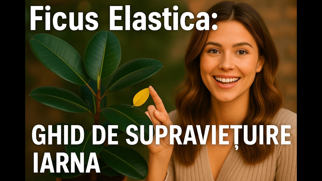 Ficus Elastica MOARE iarna dacă faci asta! 🛑 (Greșeala Fatală)