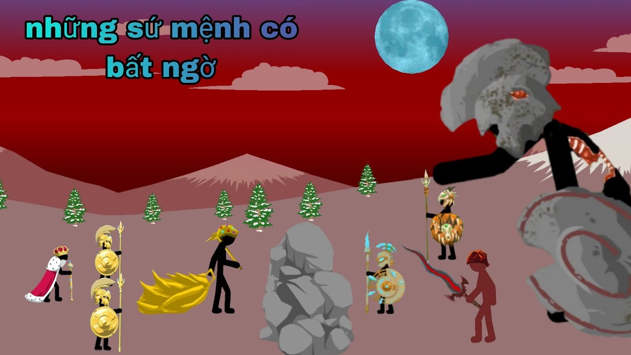 Chơi sứ mệnh siêu bất ngờ được người xem yêu cầu trong stickwar legacy 