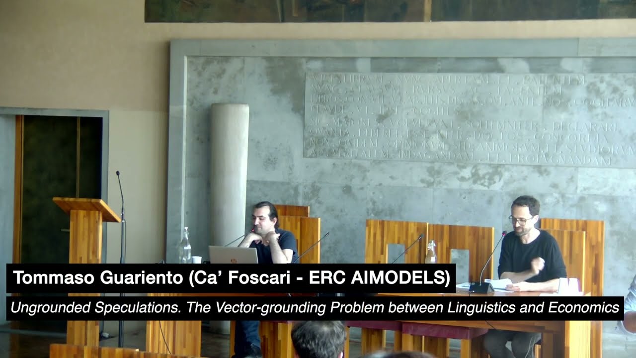 Tommaso Guariento  -  Ungrounded Speculations: The Vector Grounding Problem