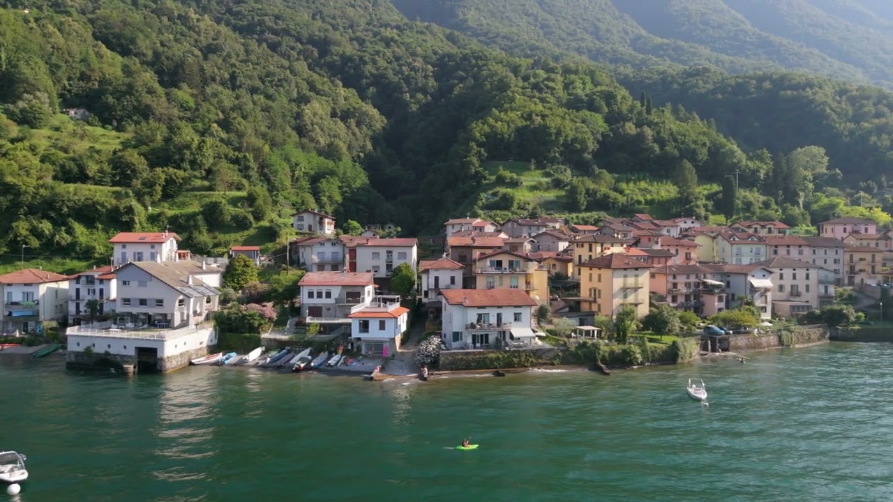 🇮🇹 Lago di Como: Lezzeno from the lake